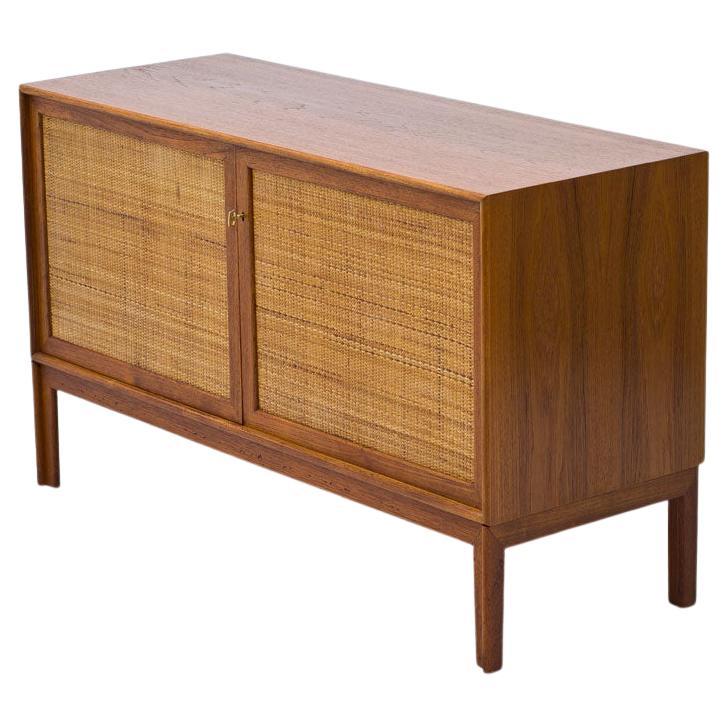 Teak & Rattan "Norrland" Sideboard by Alf Svensson, Sweden, 1960s