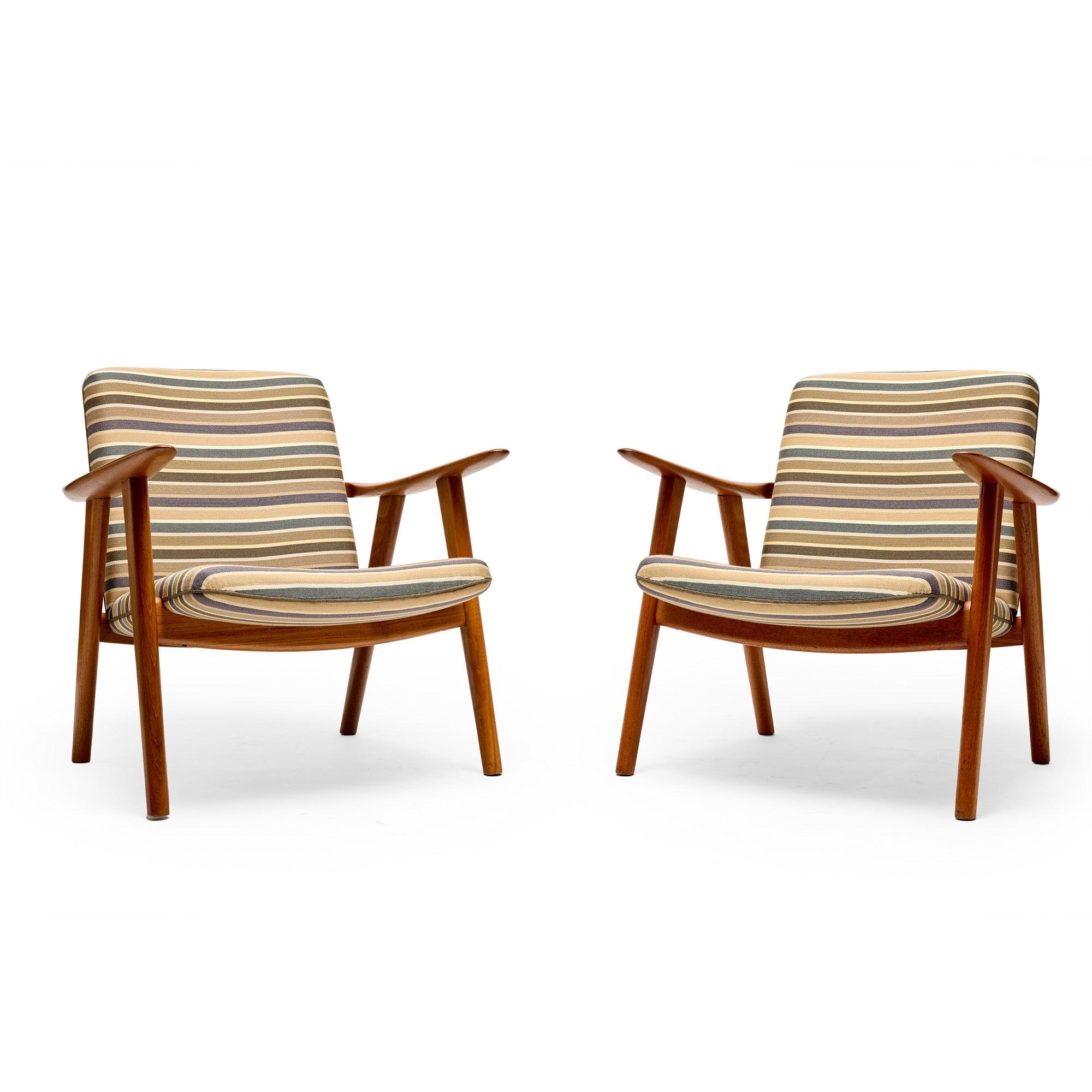 Chaise de lecture en teck de Hans J. Wegner, 1951 Excellent état - En vente à Sagaponack, NY
