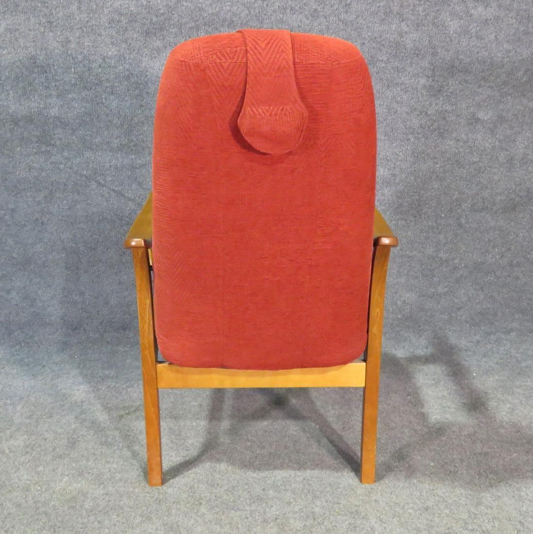 20th Century Teak Reclining Chair by Hjellegjerde Møbler