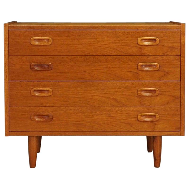 Teak Retro Chest of Drawers 1970s Danish Design Vintage For Sale