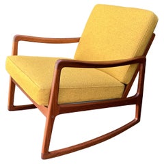 Teak Rocker by Ole Wanscher for France & Son
