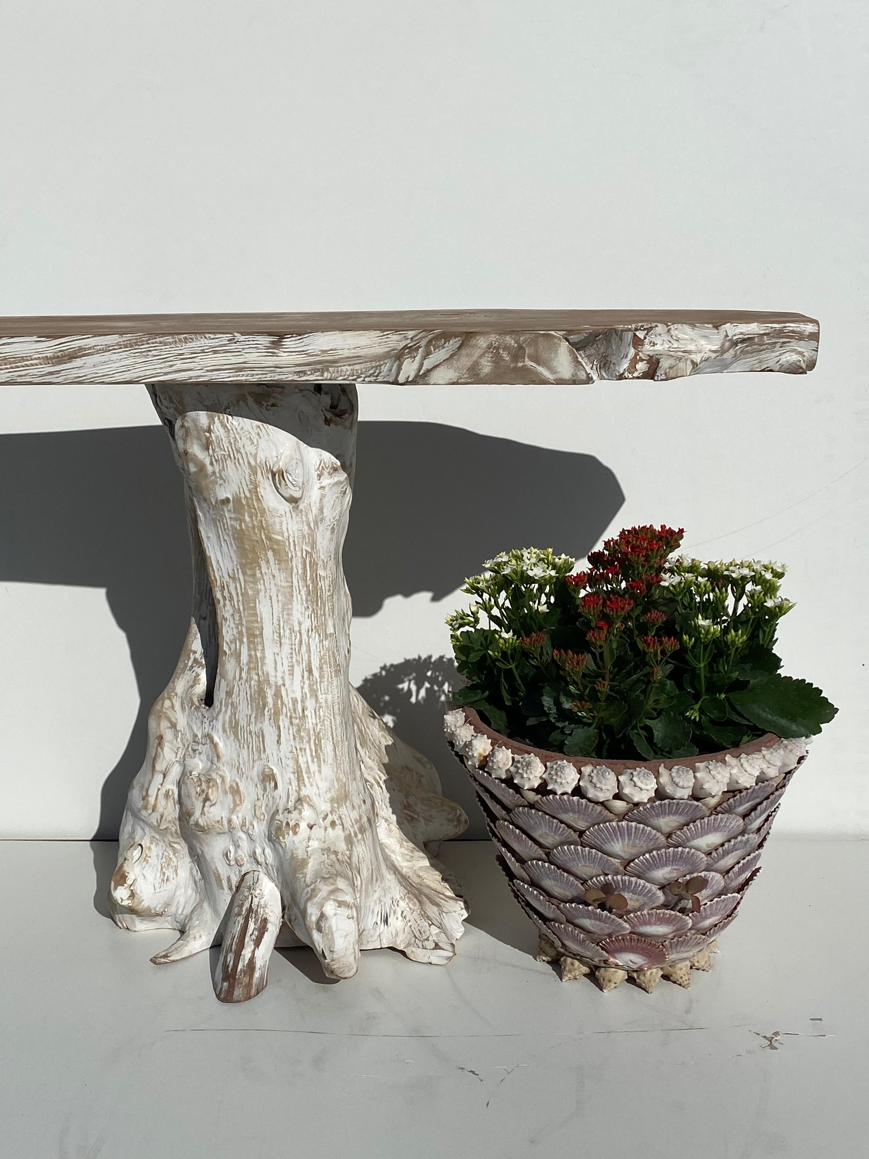 Teak Root Console Table 9