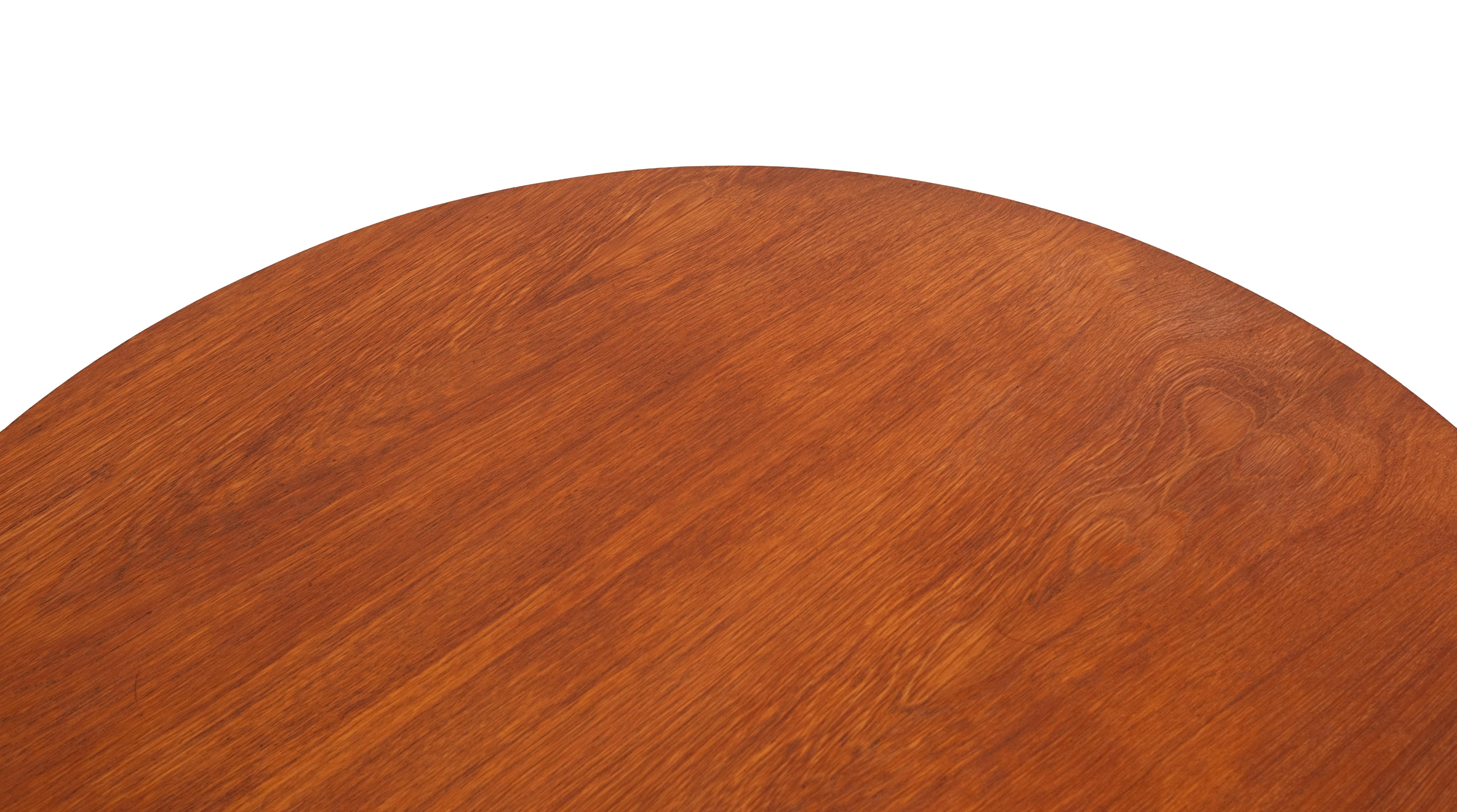 Teak round Coffee table Ilse Mōbel   1960s Germany For Sale 1