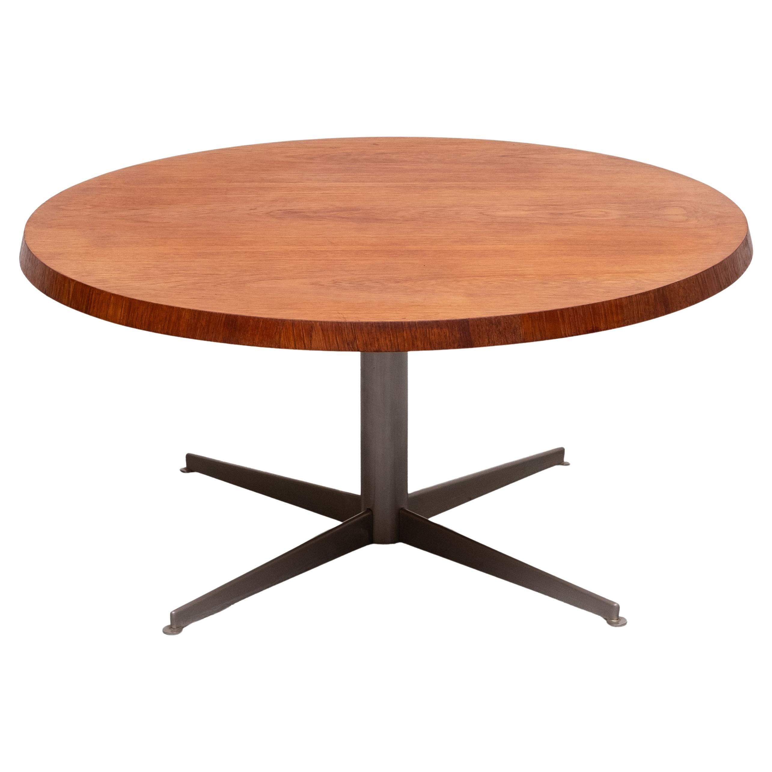 Teak round Coffee table Ilse Mōbel   1960s Germany