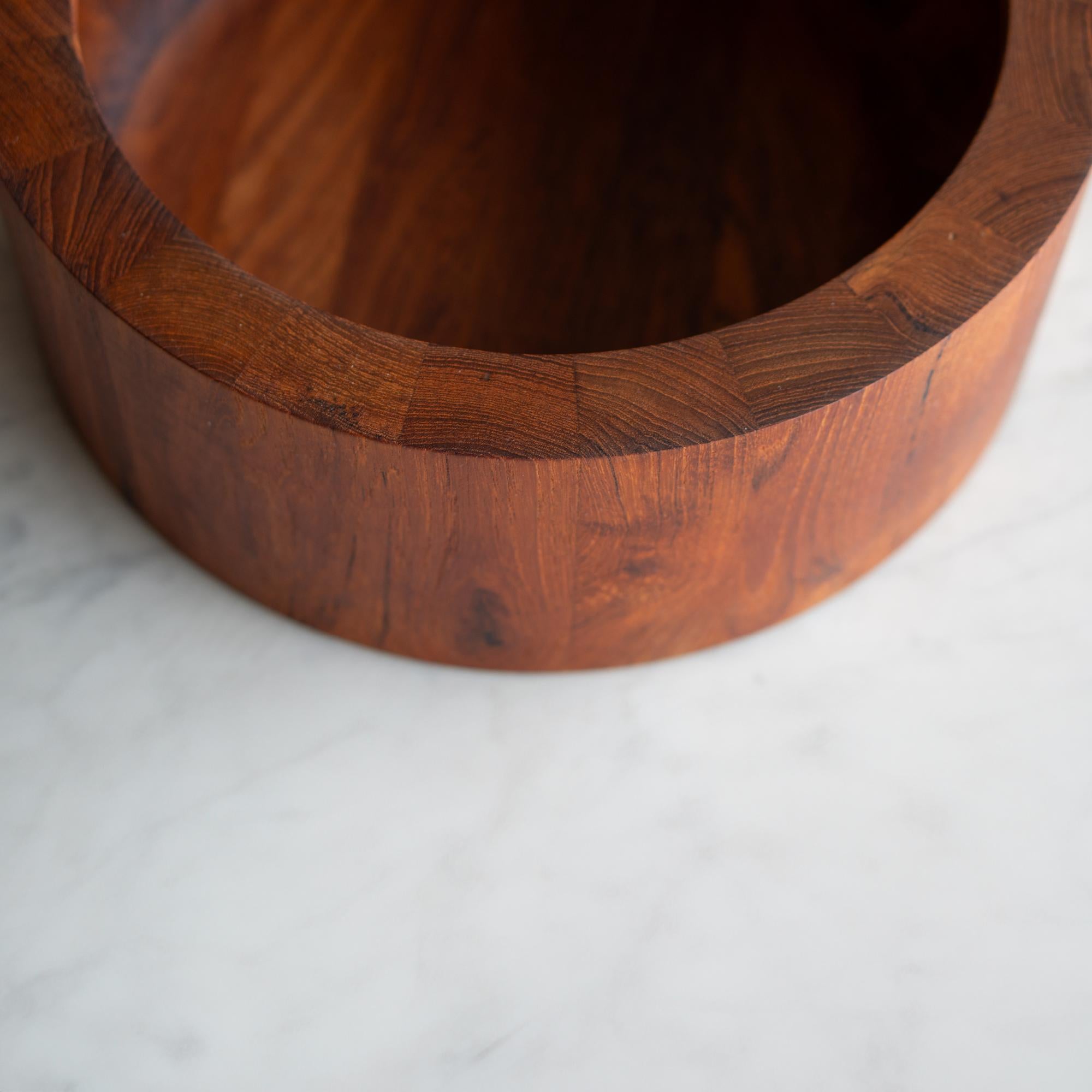 Teak Salad Serving Bowls by Jens Quistgaard for Dansk, Pair For Sale 4