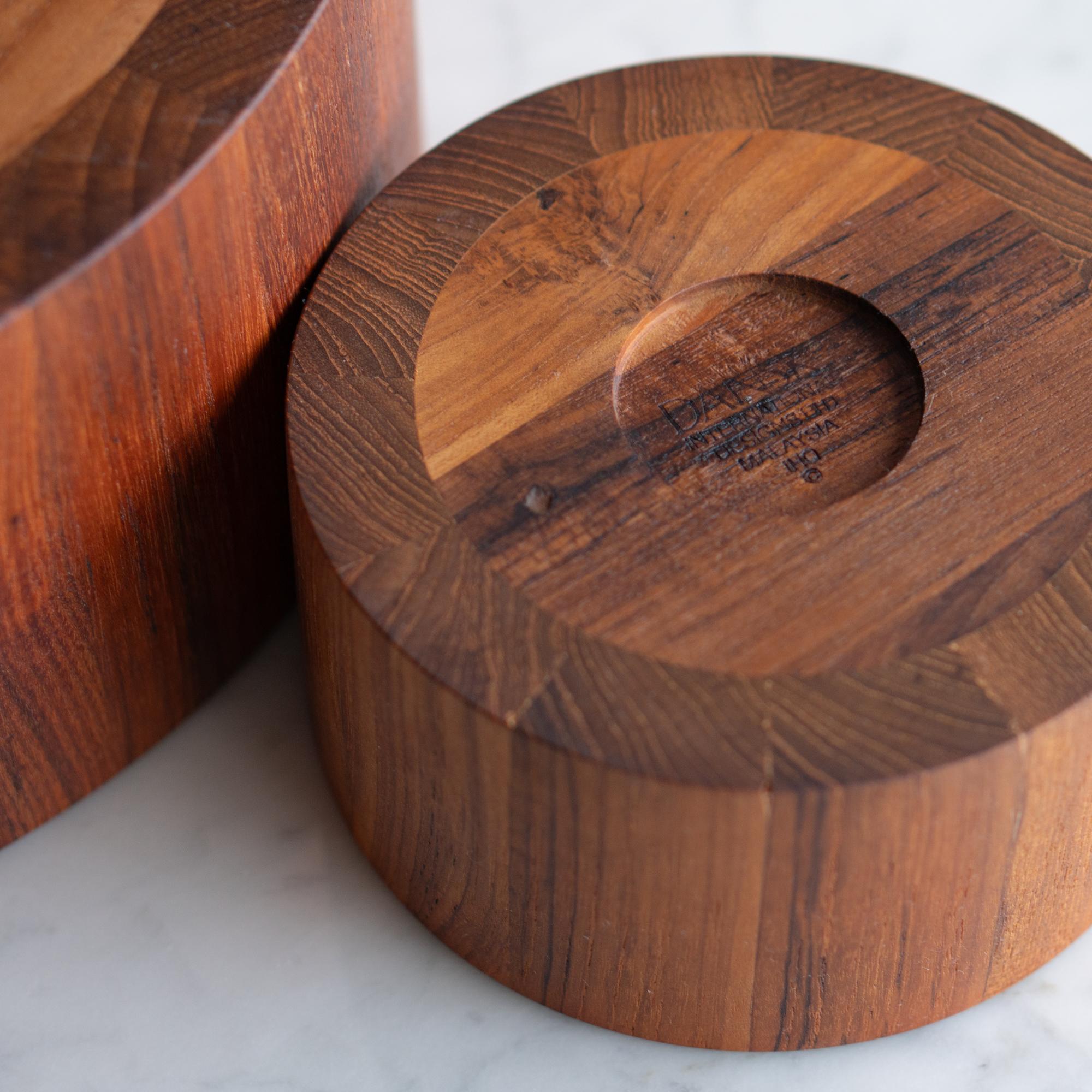 Teak Salad Serving Bowls by Jens Quistgaard for Dansk, Pair For Sale 7
