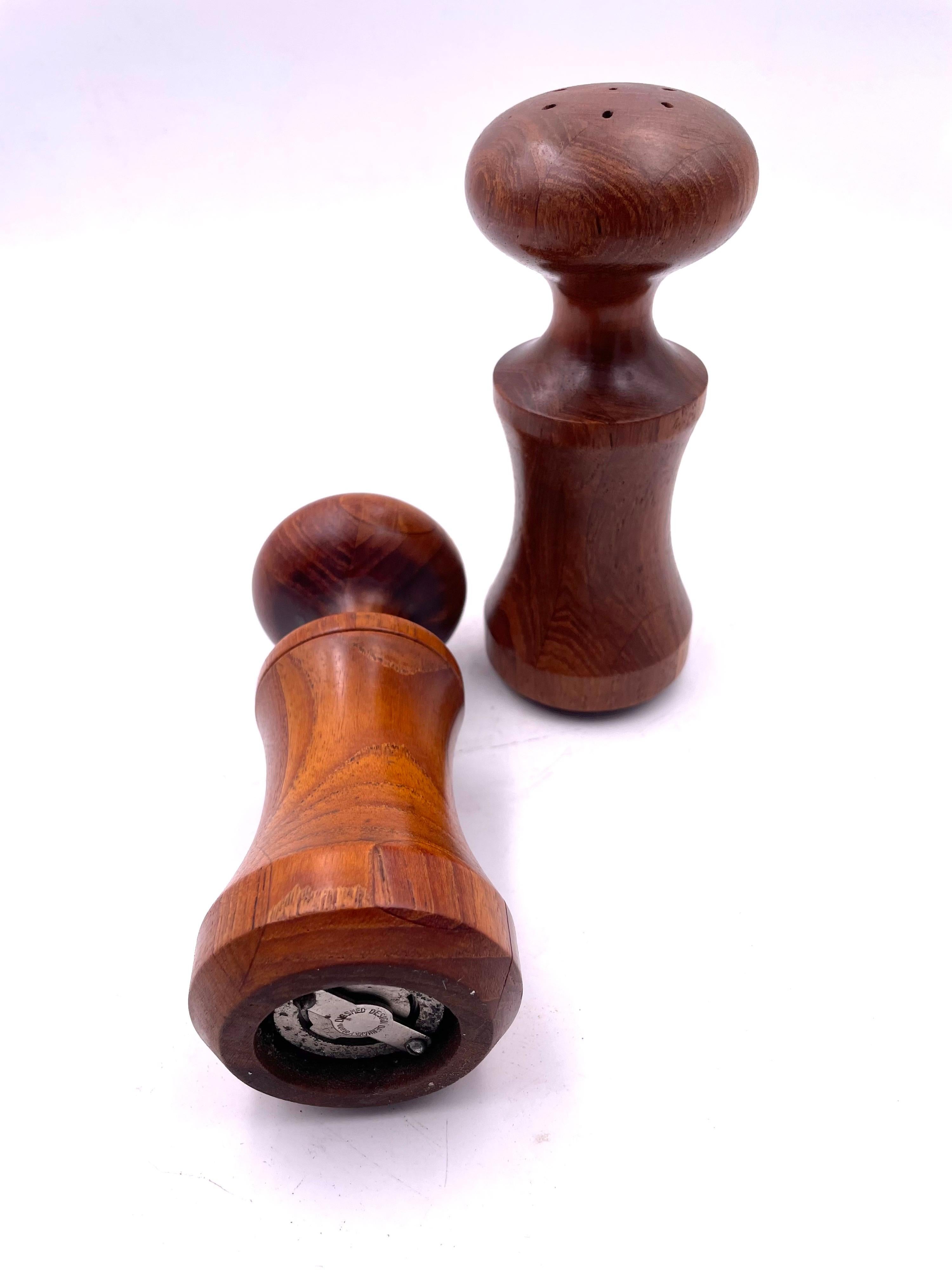 Danese Macina sale e pepe in teak di Digsmed Denmark in vendita