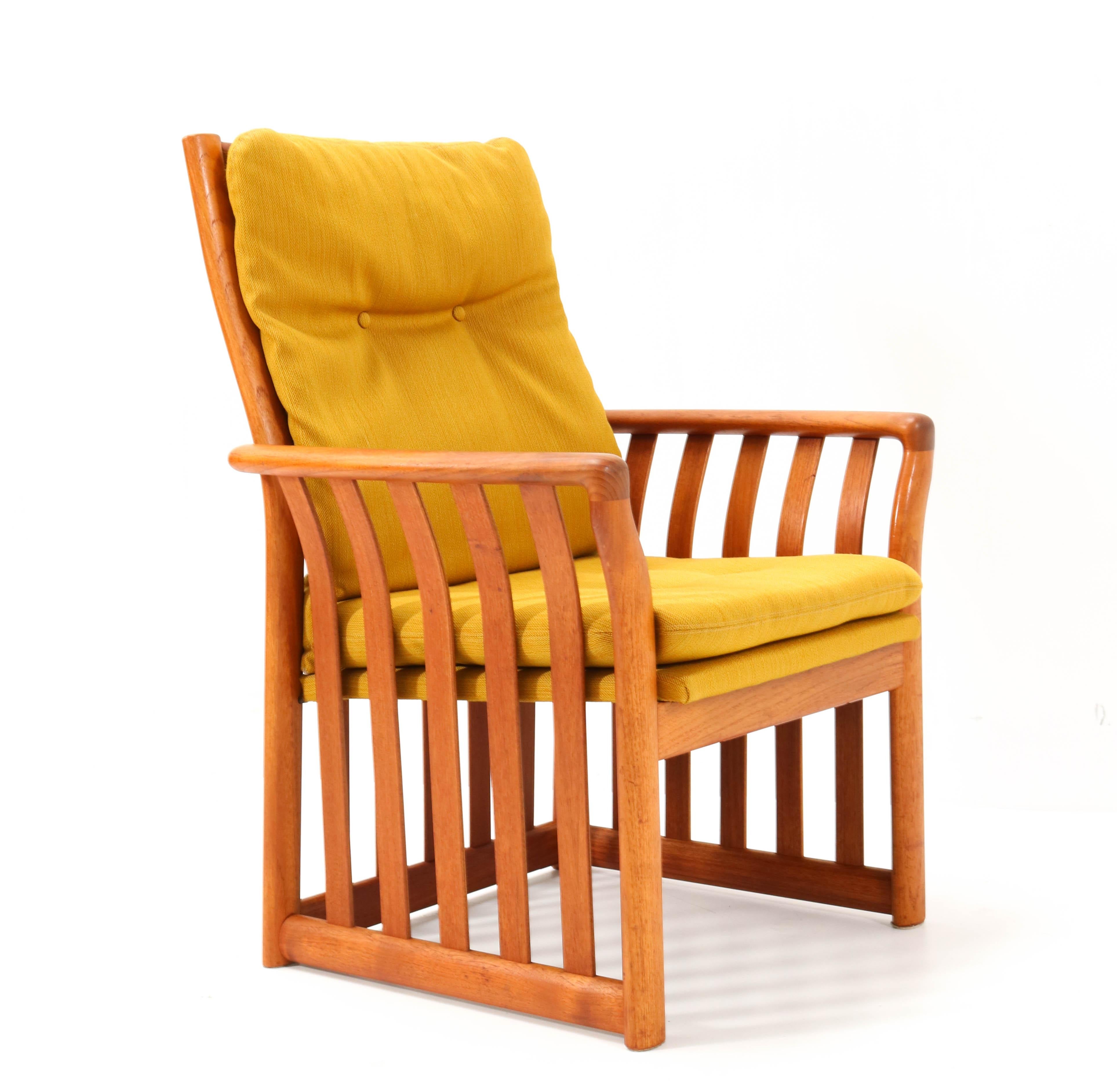 Teak Scandinavian Mid-Century Modern Armchair, 1960s 3