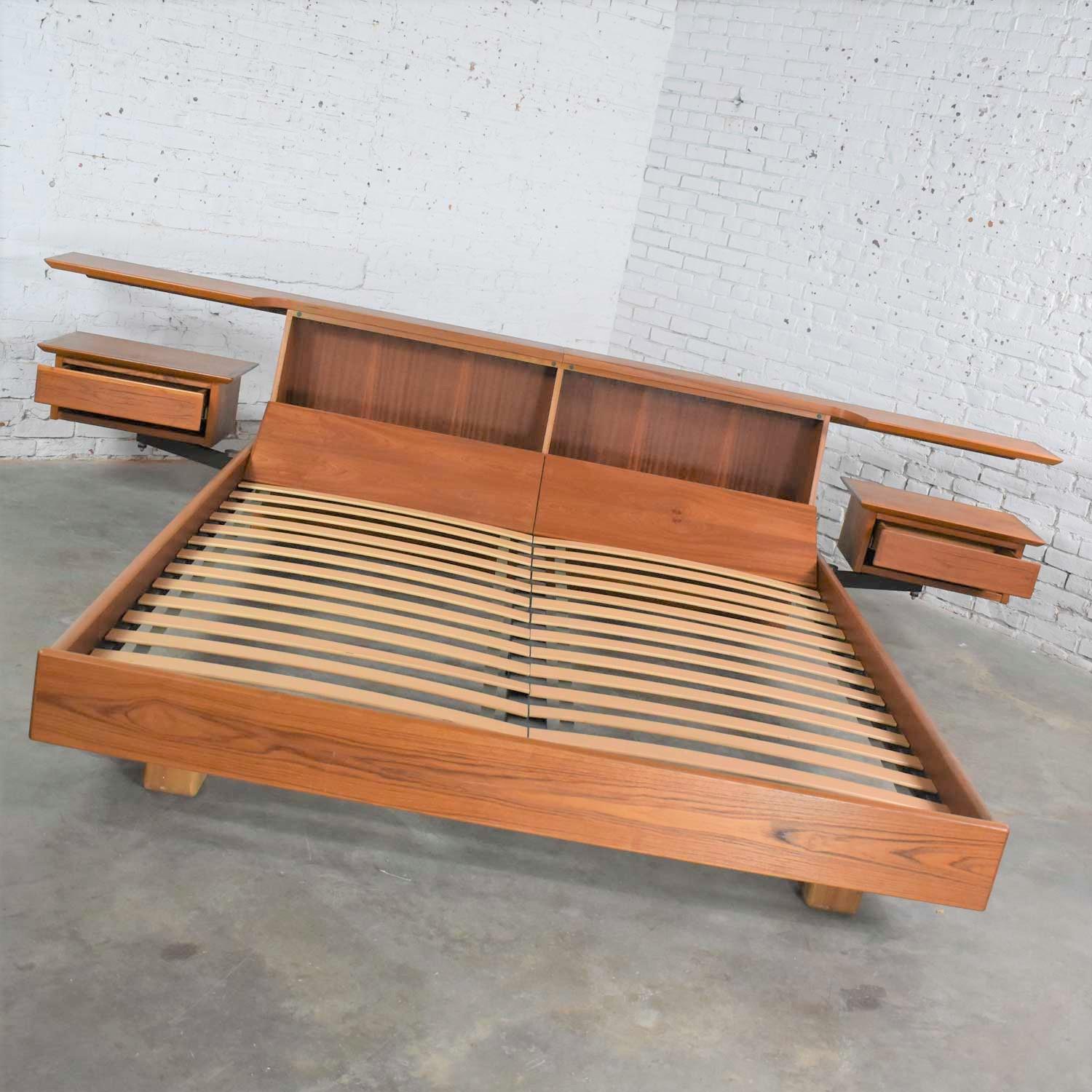 scandinavian platform bed