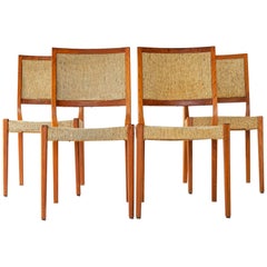 Teak Scandinavian Modern Dining Chairs by Svegards Markyard