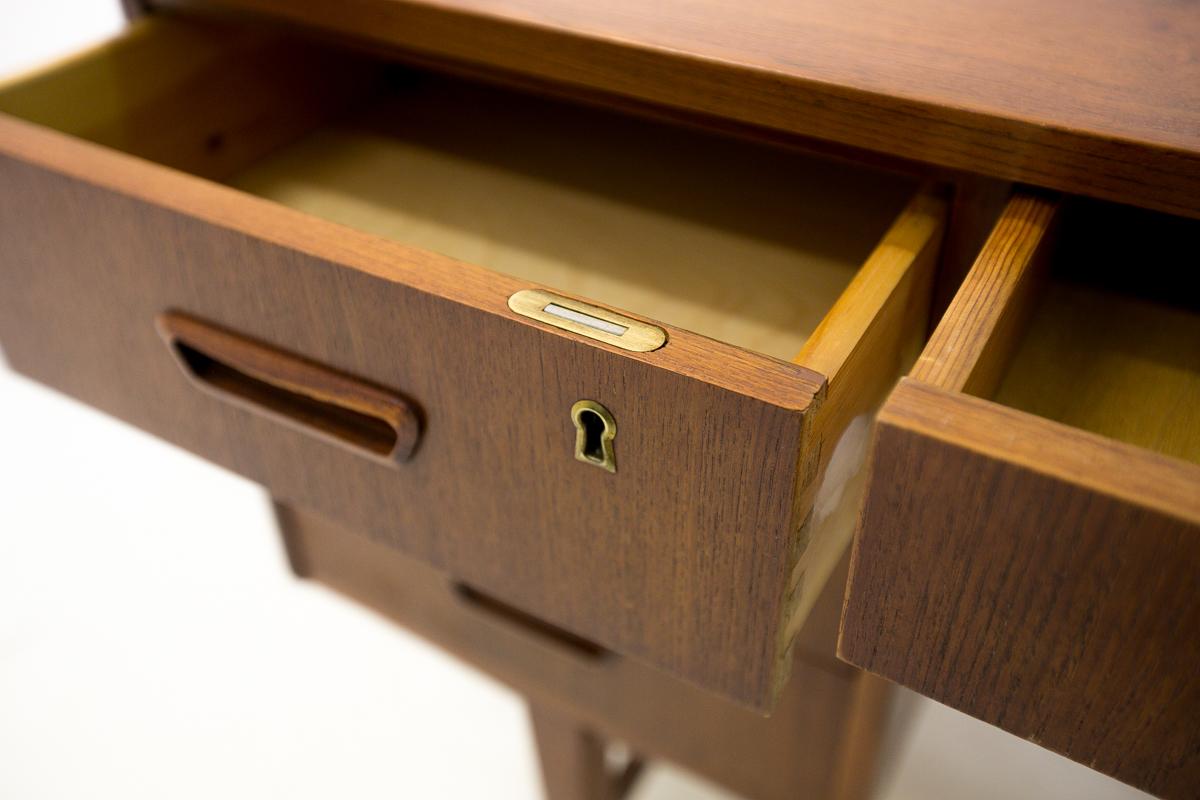 Teak Scandinavian Writing Desk 1