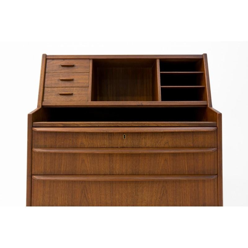 Danish Teak Secretary Desk, Scandinavian Modern, Skrillinge Møbelfabrik, 1960s