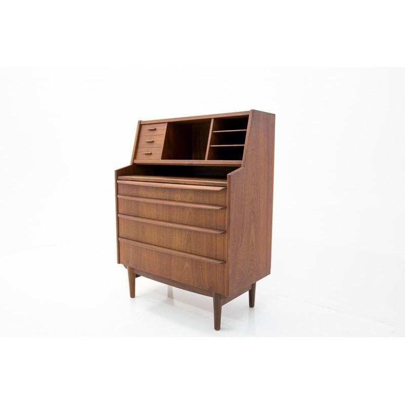 Teak Secretary Desk, Scandinavian Modern, Skrillinge Møbelfabrik, 1960s 2