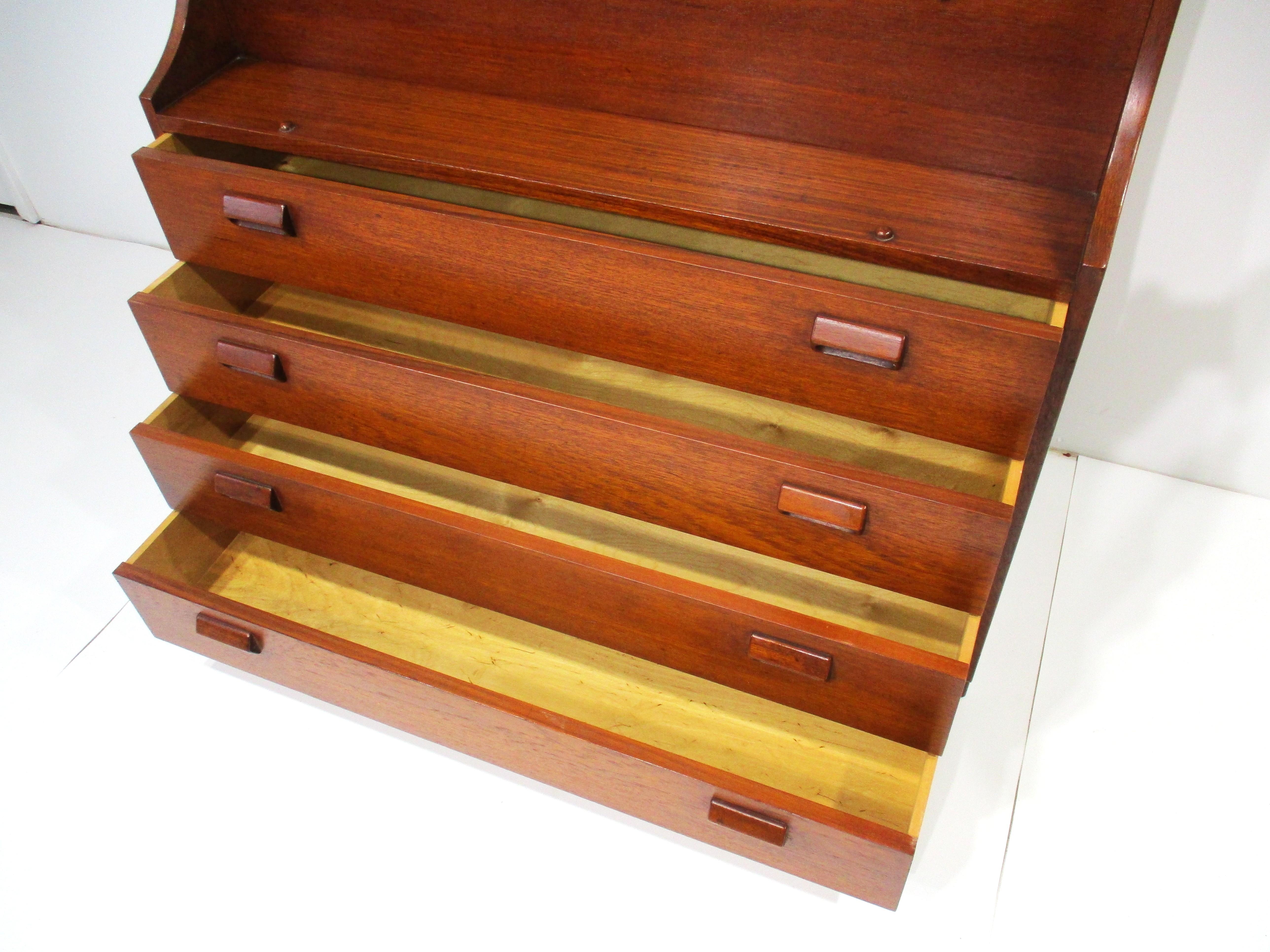 Cassettone in teak di Borg Mogensen per Soborg Danimarca in vendita 4