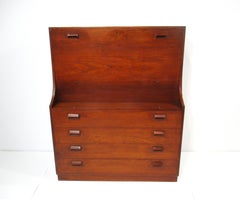 Borge Mogensen Teak Secretary Dresser for Soborg Denmark