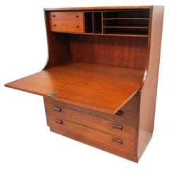 Borge Mogensen Teak Secretary Dresser for Soborg Denmark
