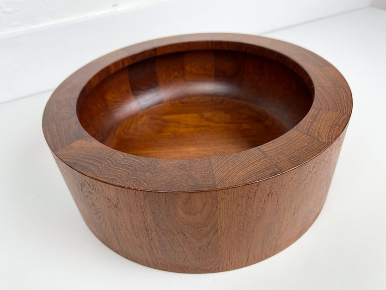 Teak Serving Bowl by Jens Quistgaard for Dansk For Sale 4