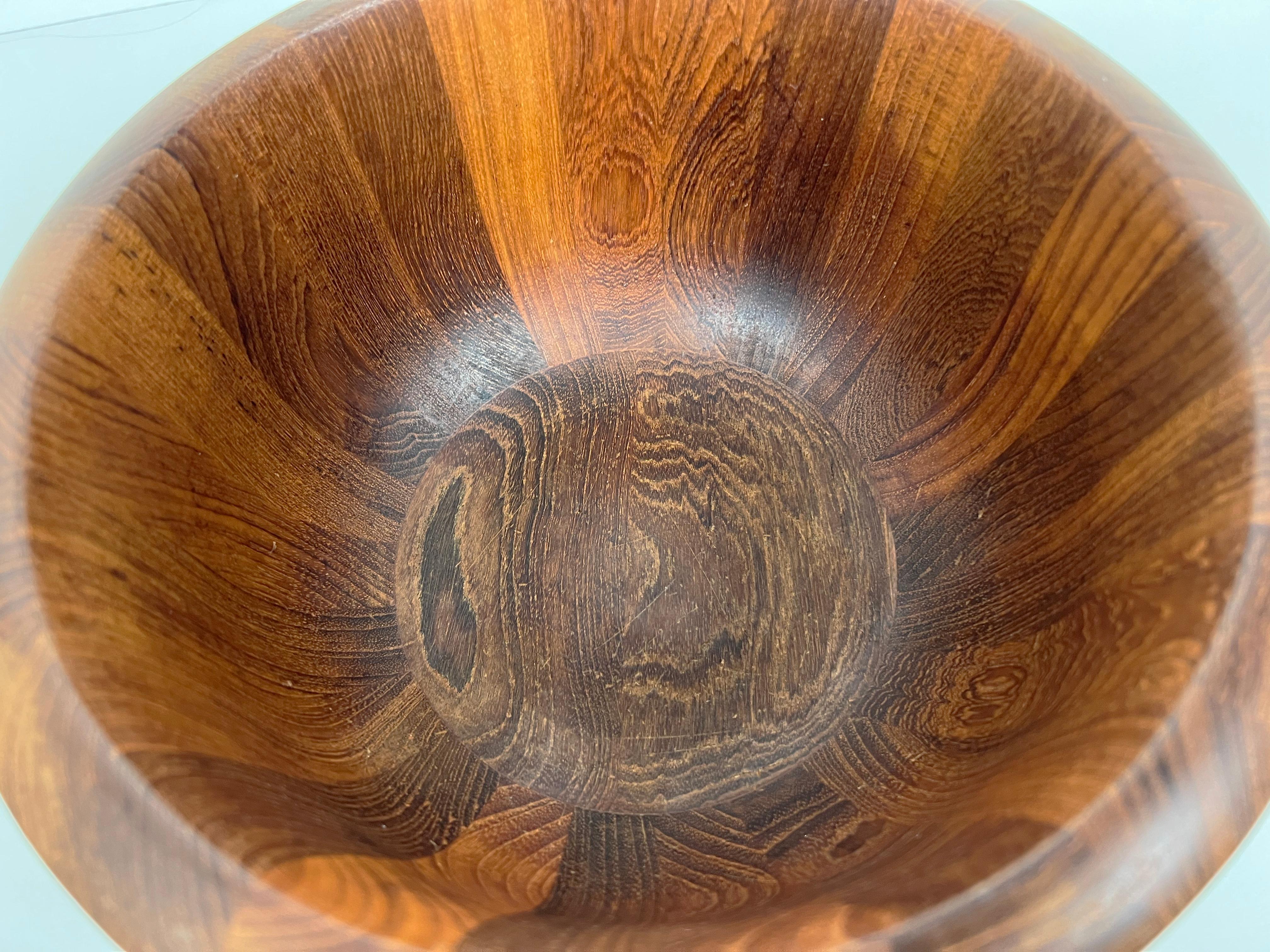 Teak Serving Bowl by Jens Quistgaard for Dansk For Sale 1