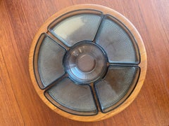 Teak serving "Lazy Susy" by Digsmed, Denmark