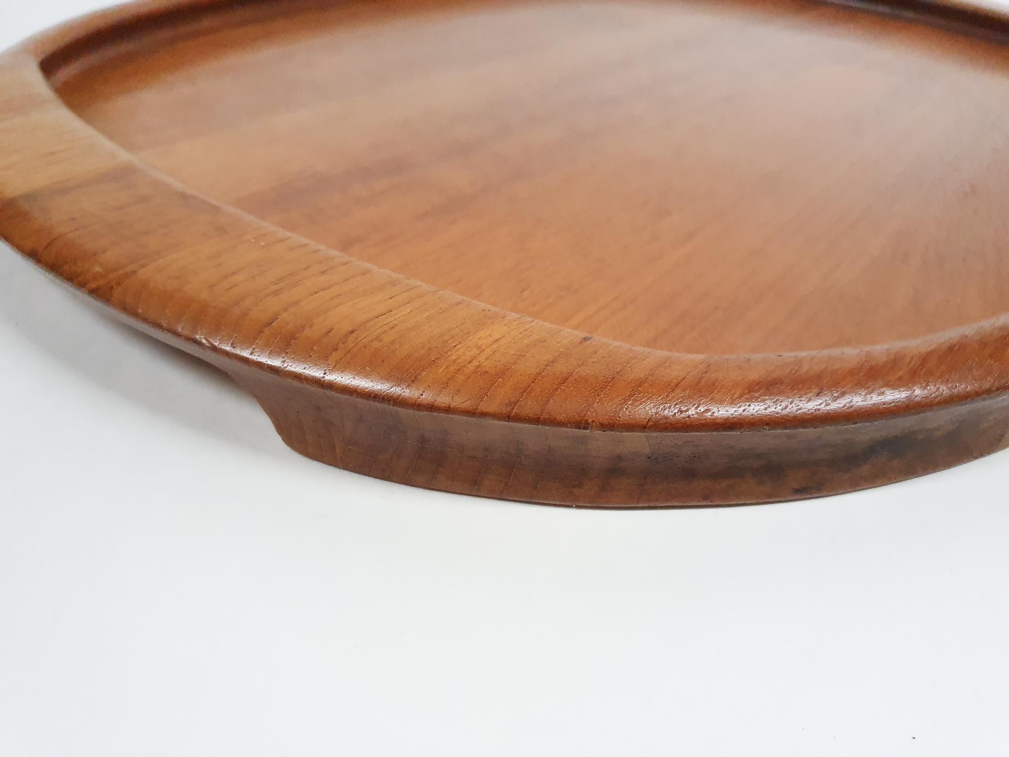 Scandinavian Modern Teak Serving Tray by Digsmed, Denmark, 1960's