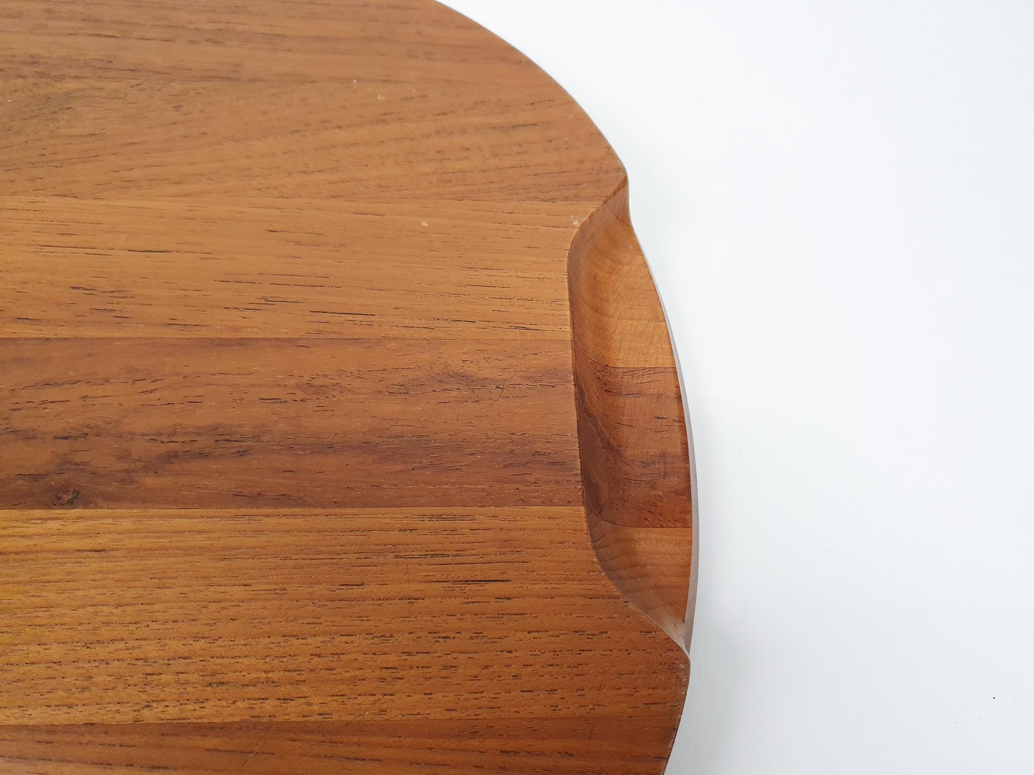 Teak Serving Tray by Digsmed, Denmark, 1960's In Good Condition In Amsterdam, NL