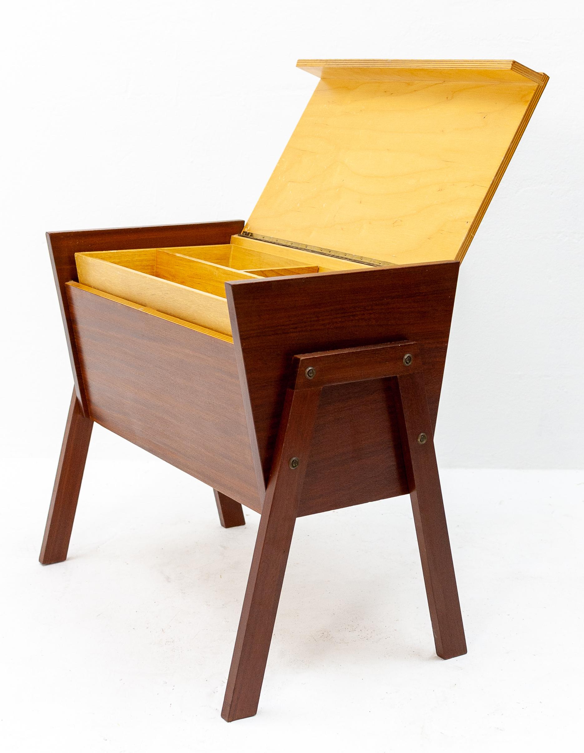 Teak Sewing Box, 1960s 3