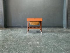 Teak Sewing Table