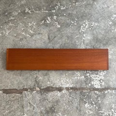 Etagère en teck par Kai Kristiansen pour Feldballes Møbler 1960s
