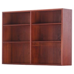 Bücherregal aus Teakholz von Borge Mogensen für FDB