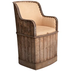 Teak Ships Armchair, England, circa 1880