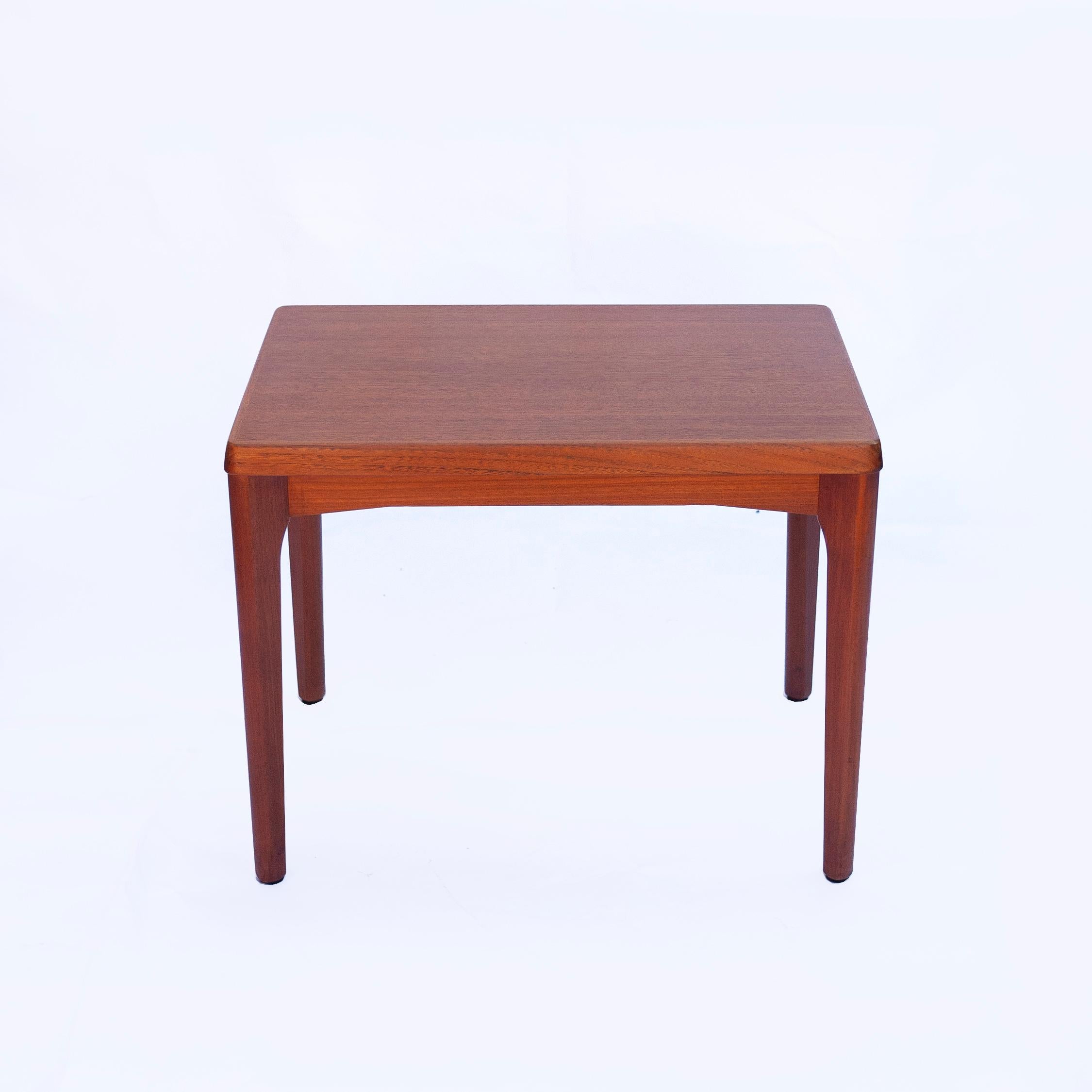 Danish Teak Side Table by Henning Kjærnulf for Vejle Stole & Møbelfabrik, 1960s For Sale