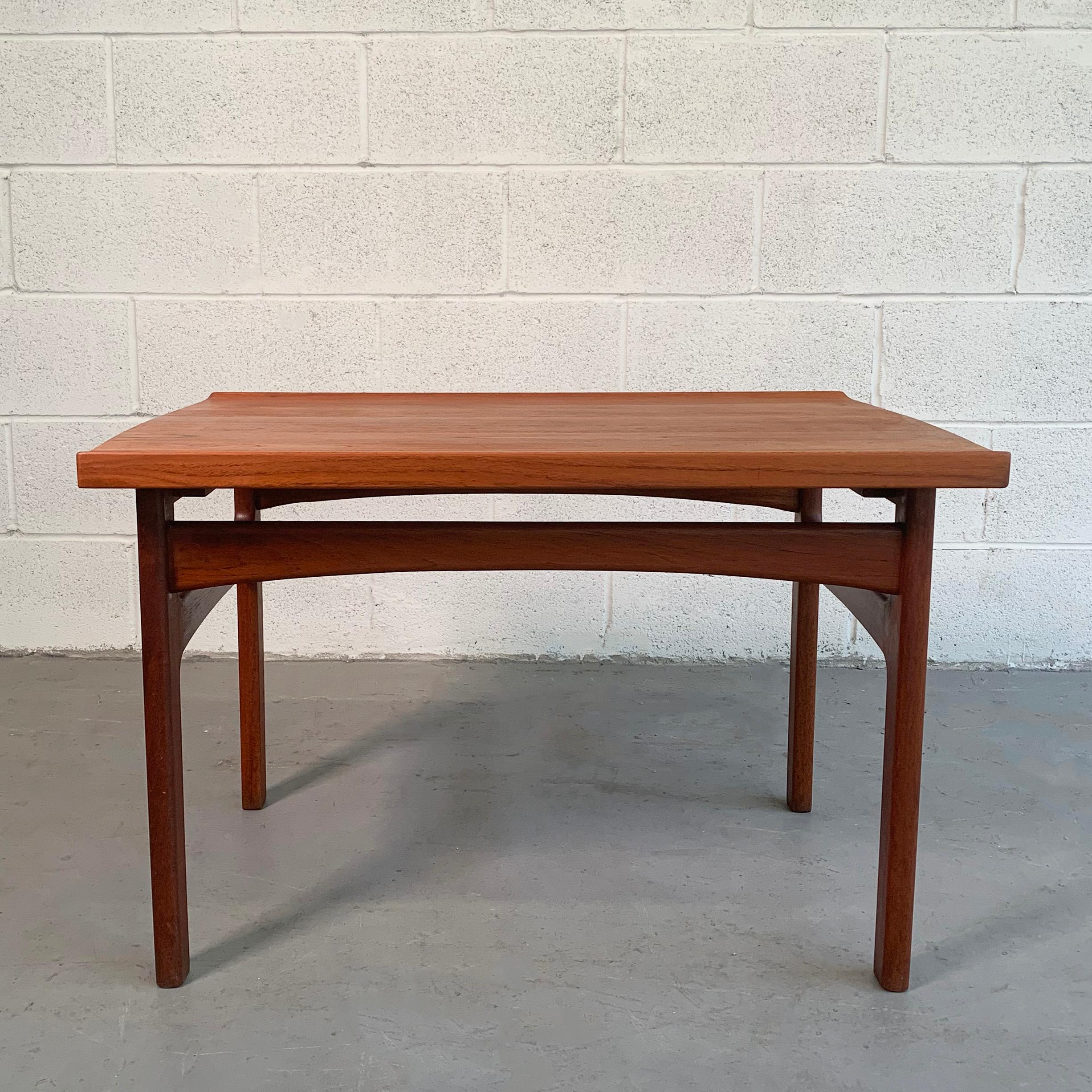 Swedish Teak Side Table by Tove & Edvard Kindt-Larsen for DUX For Sale