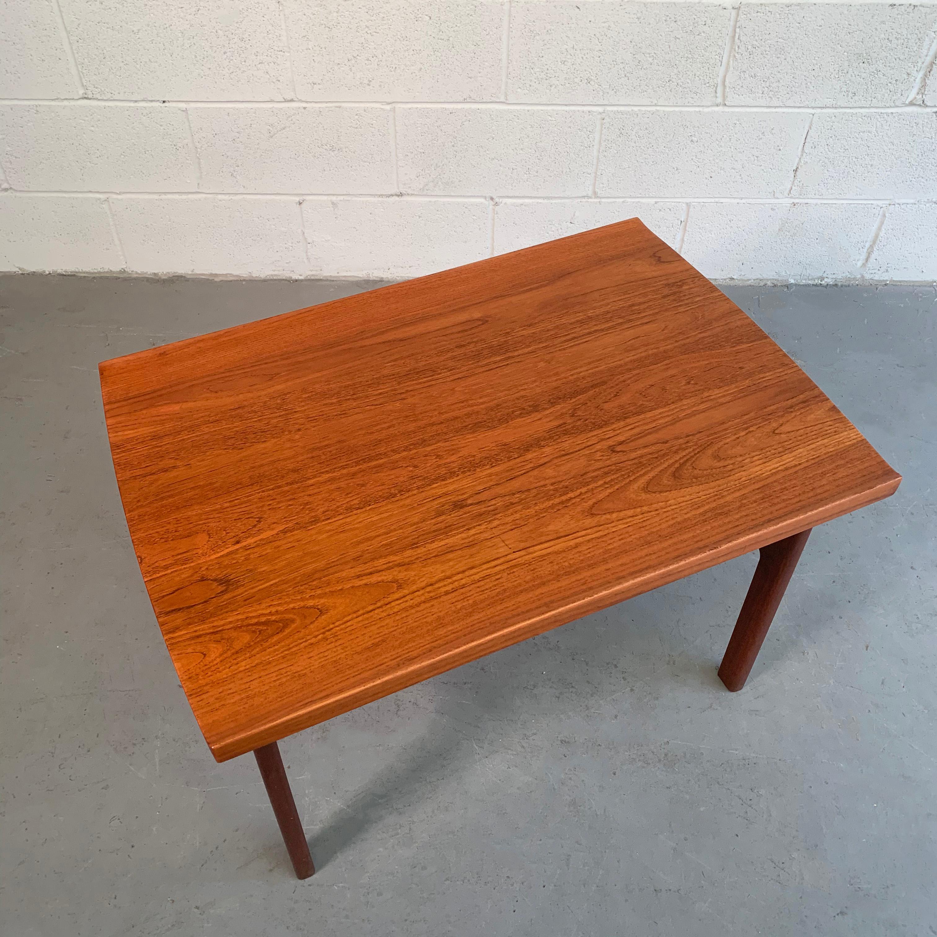 Teak Side Table by Tove & Edvard Kindt-Larsen for DUX For Sale 1