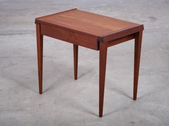 Teak Side Table with Drawer, Denmark, 1960s
