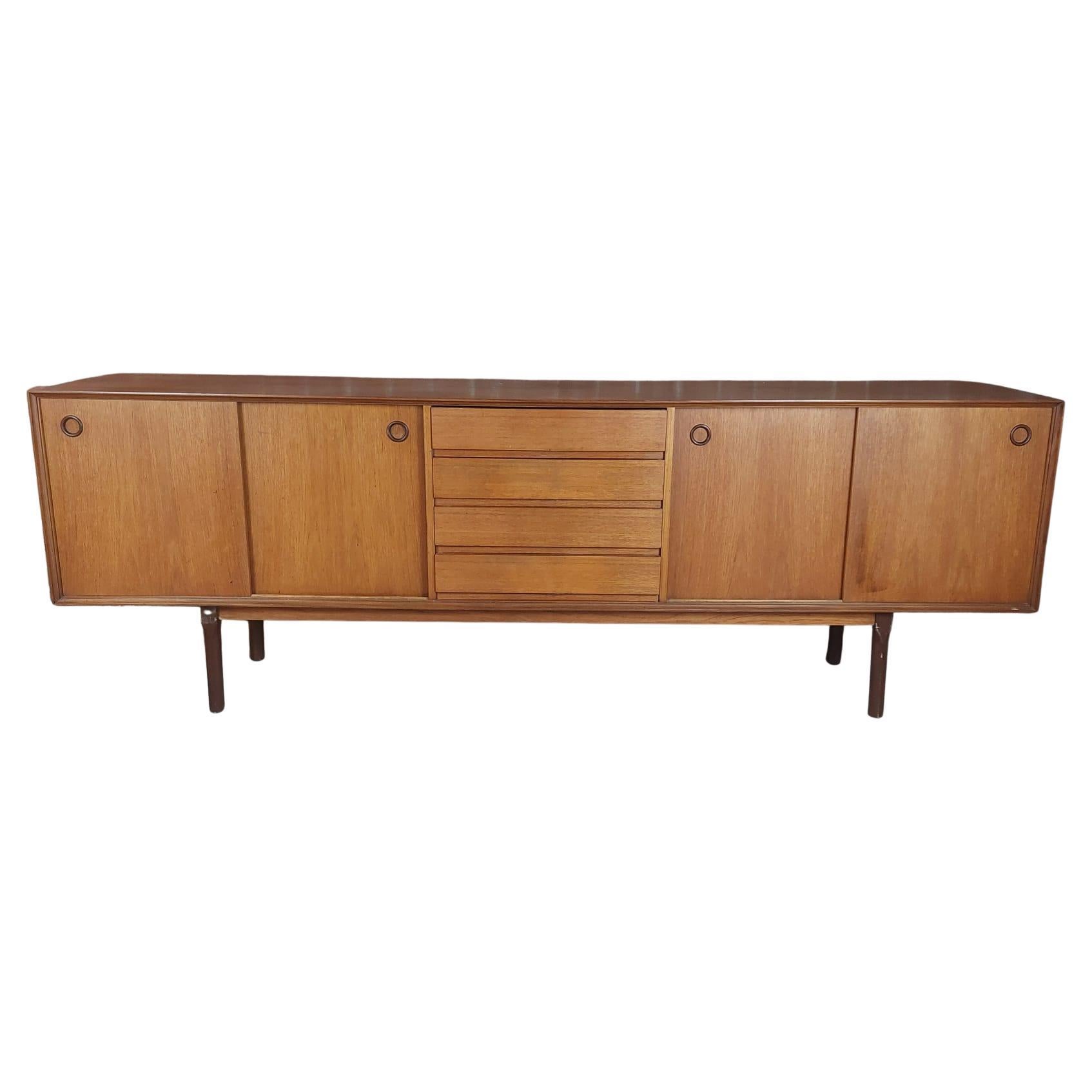 Teak sideabord, Denmark 1960s in vendita