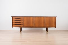 Credenza in teak, Brødrene Sörheim, design scandinavo, Norvegia, anni '60