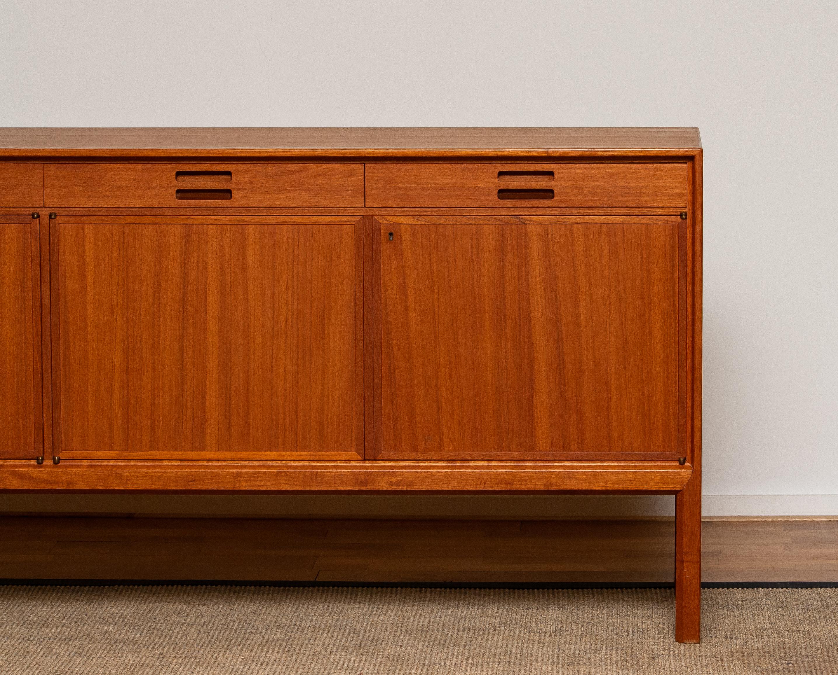 Swedish Teak Sideboard by Bertil Fridhagen for Bodafors, 1950s