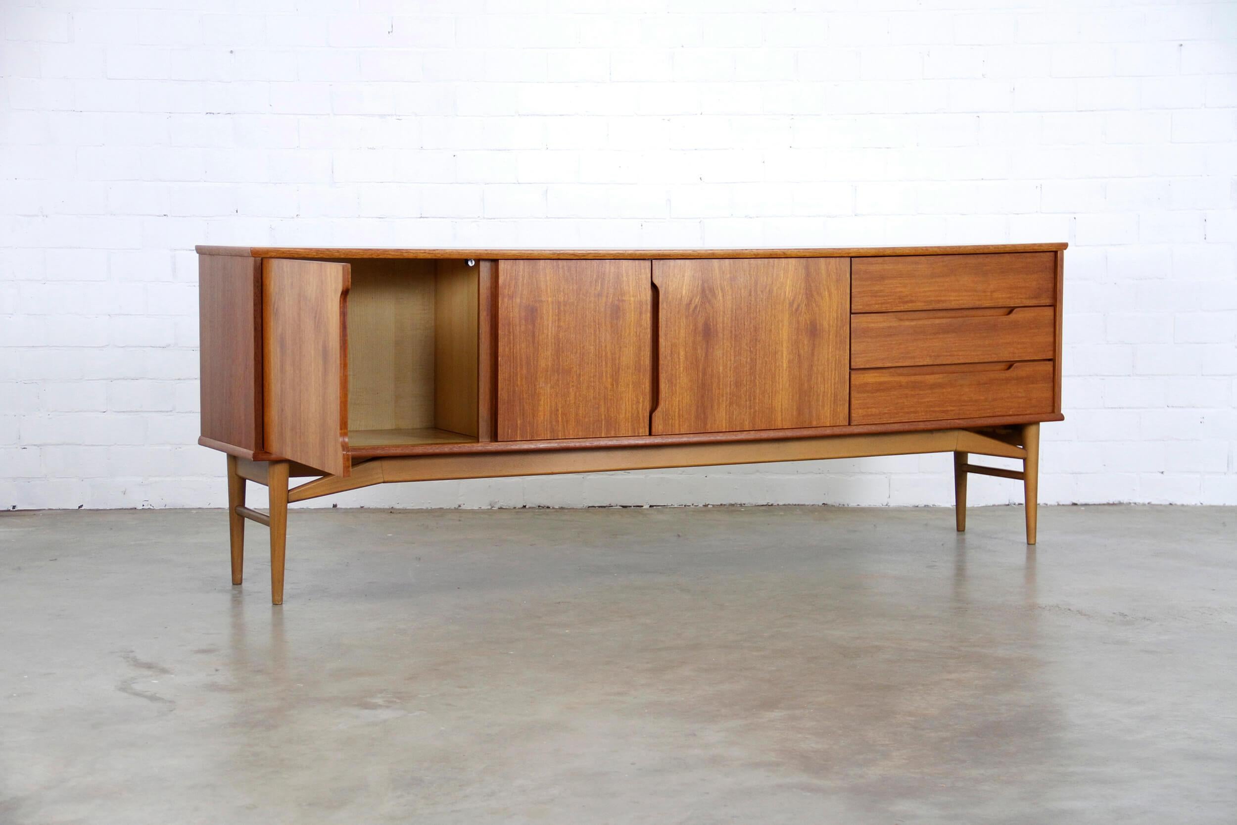 Teak Sideboard by Børge Mogensen for Fredericia, 1970s (Dänisch)