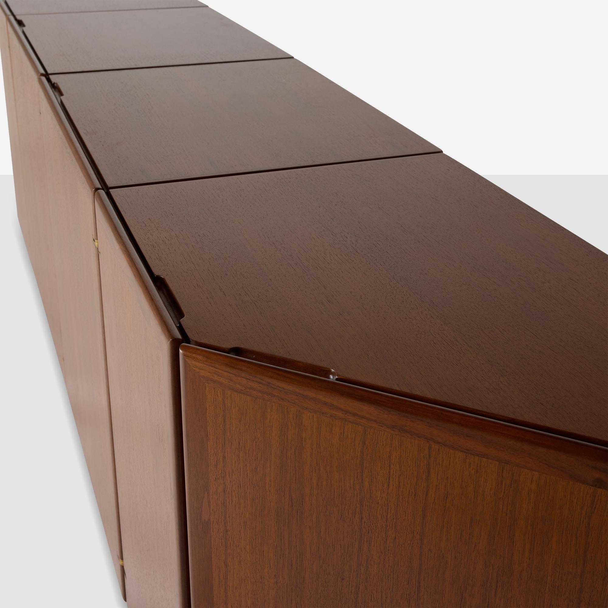 Franco Albini Teak Sideboard for Poggi, Modern Design, c1960s at 1stDibs