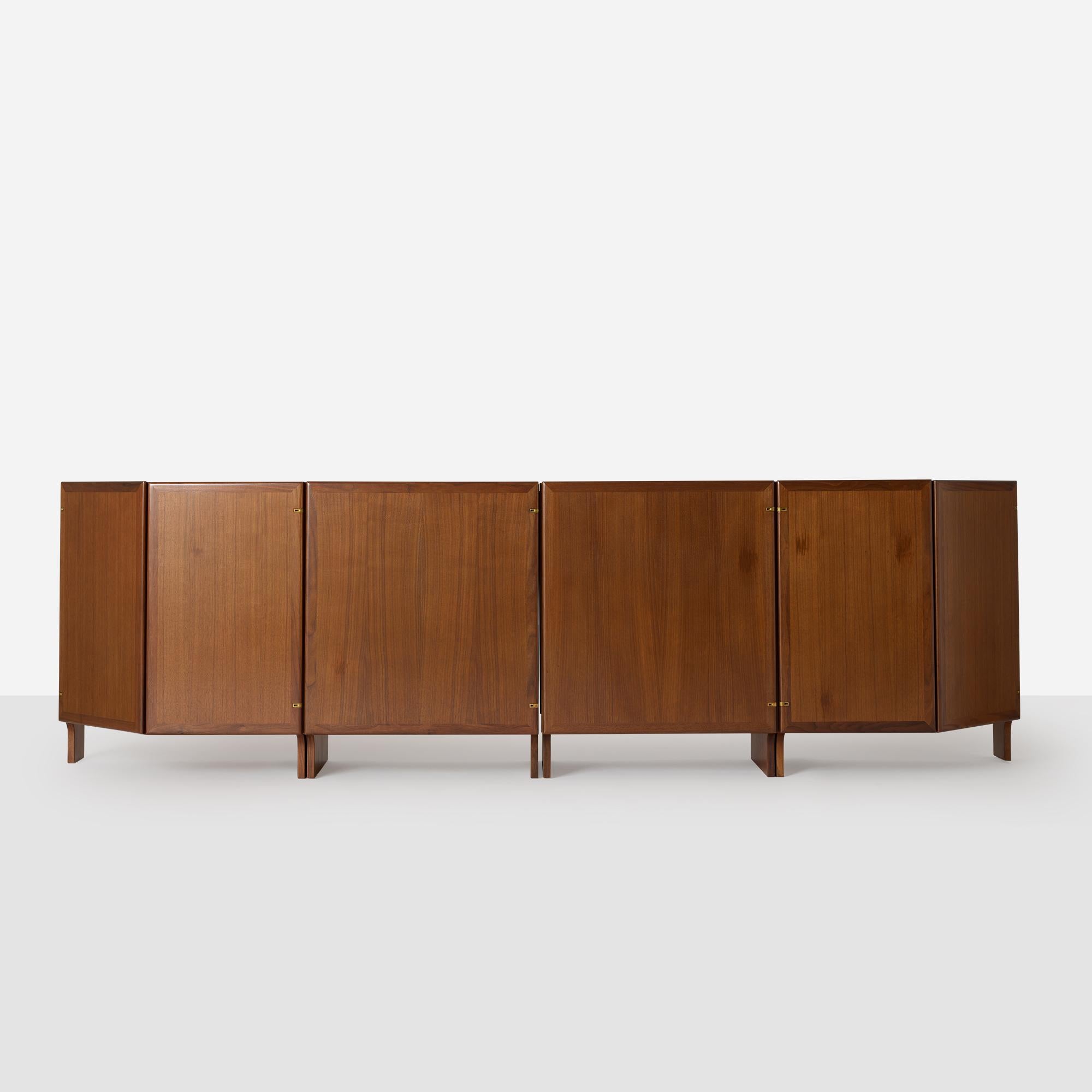 Franco Albini Teak Sideboard for Poggi, Modern Design, c1960s at 1stDibs