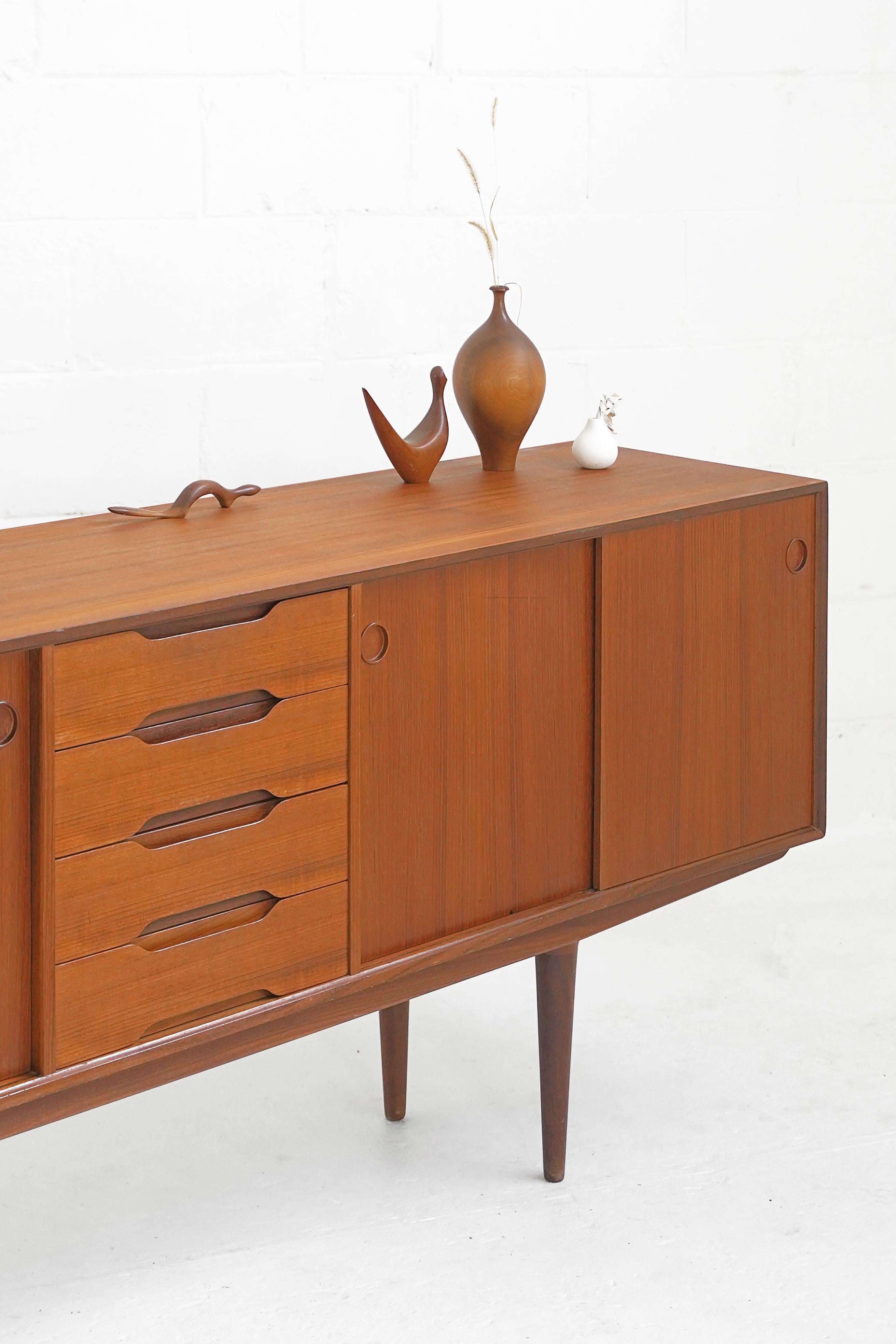 Mid-20th Century Teak Sideboard by Fredrik Kayser for Gustav Bahus