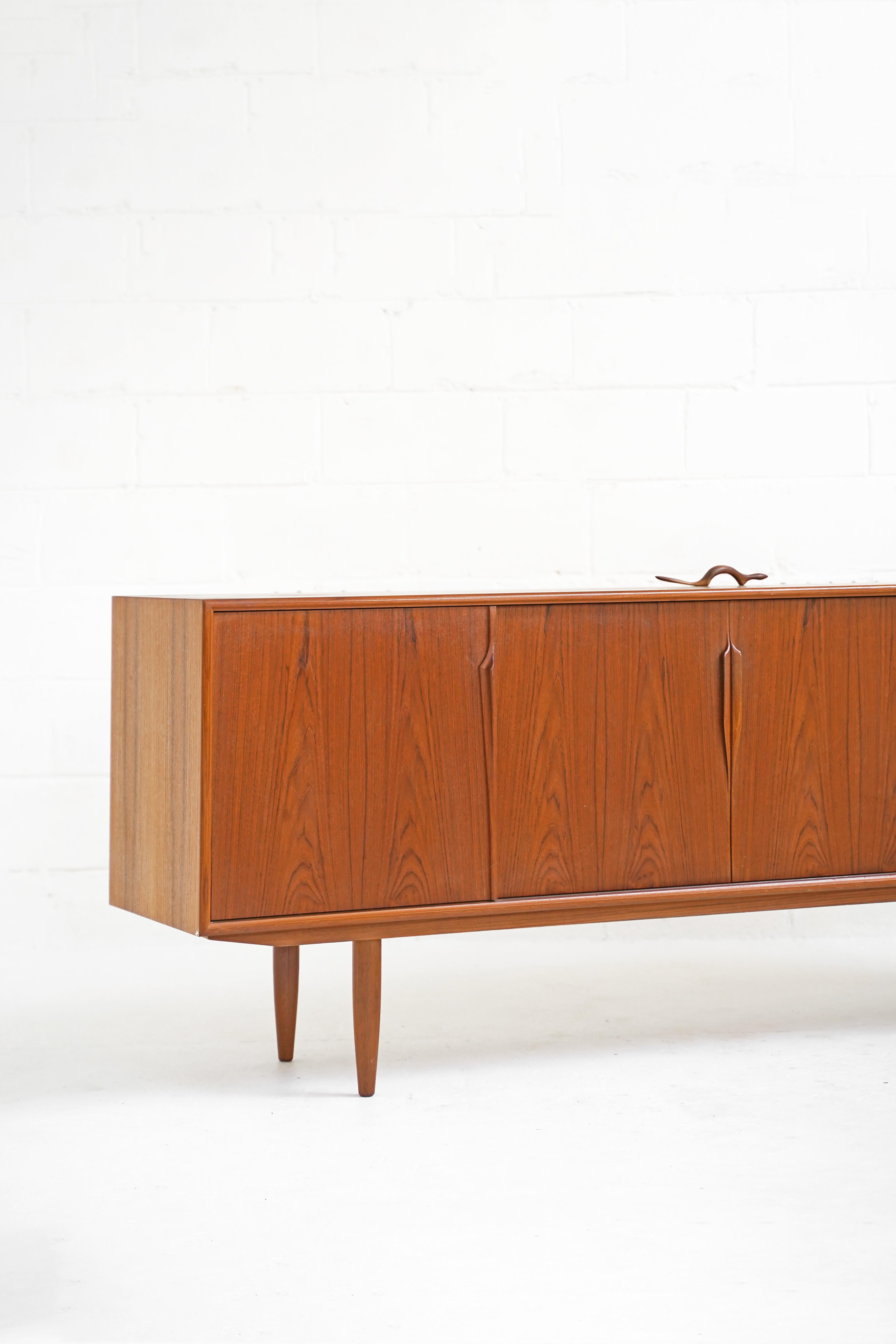 Teak Sideboard by Gunni Omann for Axel Christensen In Good Condition In TORONTO, CA