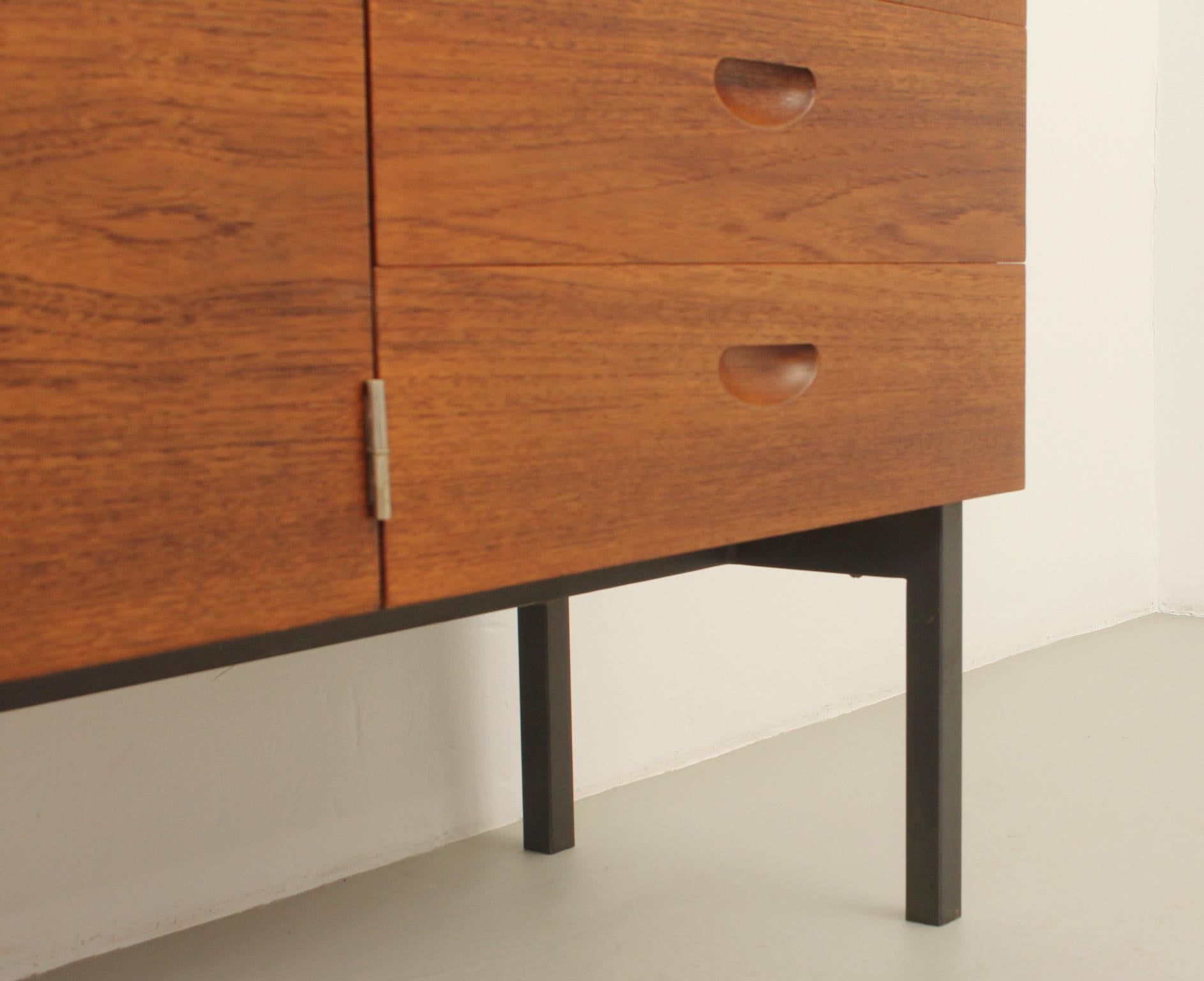 Teak Sideboard by Herbert Hirche for Holzäpfel, Germany For Sale 5