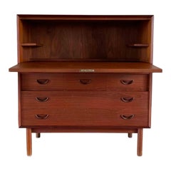 Credenza in teak di Hvidt & Mølgaard-Nielsen per Søborg Møbelfabrik, Danimarca, anni '50