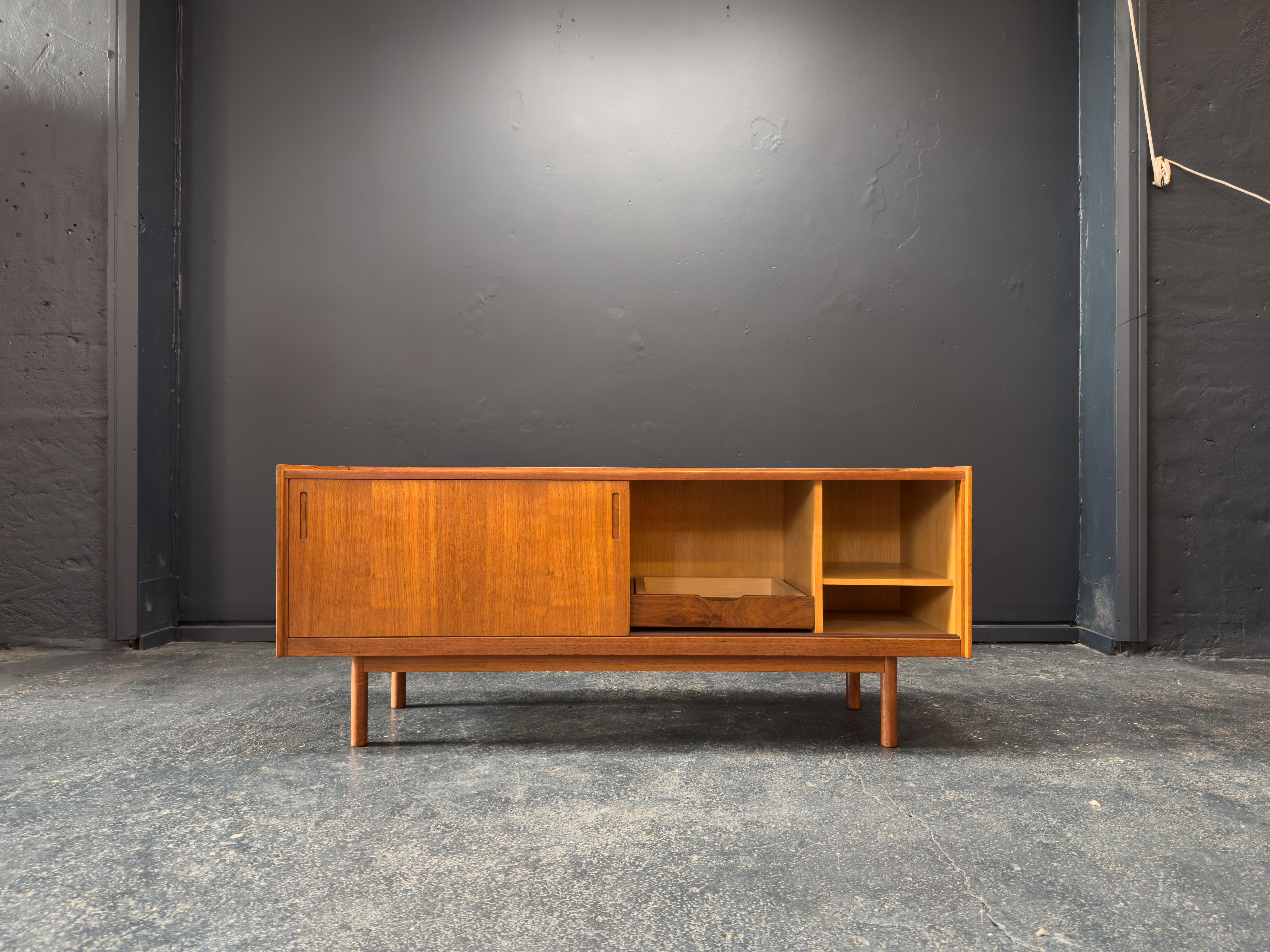 Danish Teak Sideboard by J. Clausen for Brande Mobelfabrik