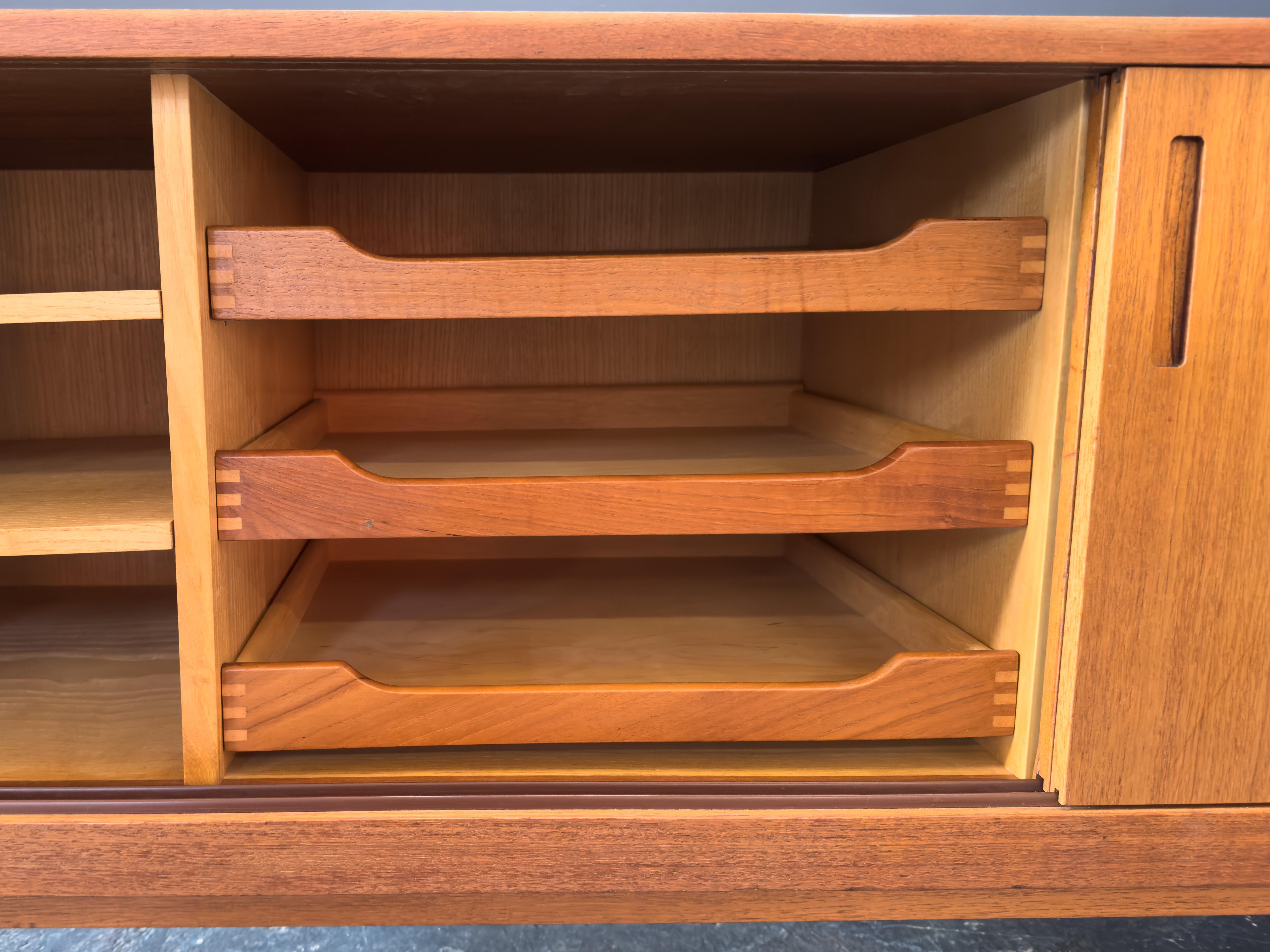 Teak Sideboard by J. Clausen for Brande Mobelfabrik 1
