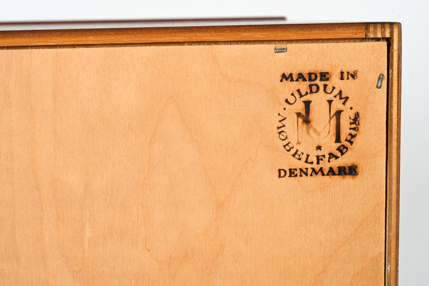 Teak Sideboard by Johannes Andersen for Uldum, Denmark 1960's For Sale 9