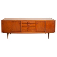 Sideboard aus Teakholz von Oswald Vermaercke für V-Form, 1960er Jahre