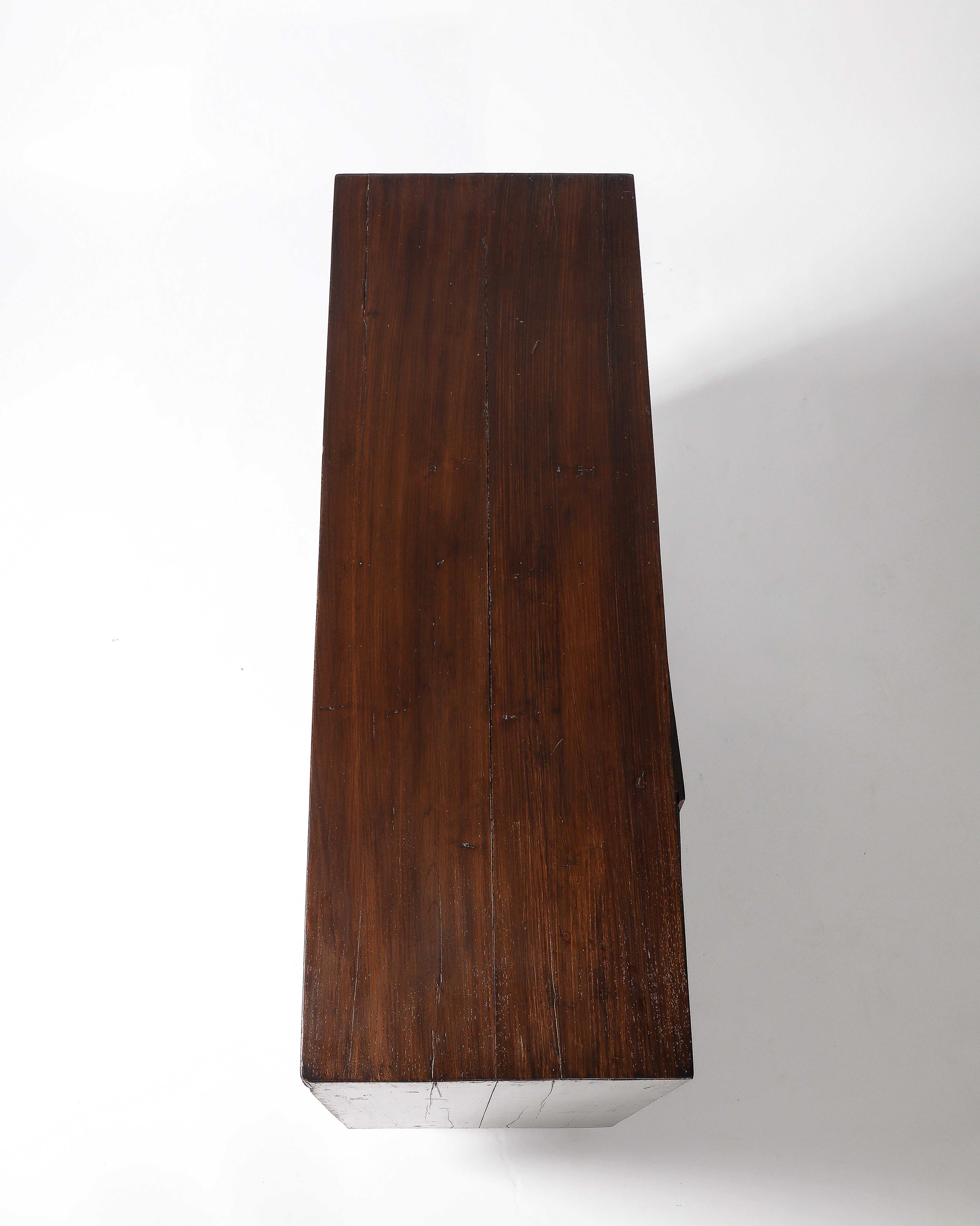 Anrichte aus Teakholz von Pierre Jeanneret für die Verwaltungsbüros in Chandigarh, ca. 1958 im Angebot 4