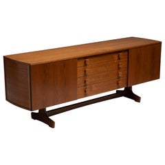 Sideboard aus Teakholz von Vanson:: England:: um 1960